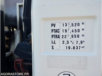 Kamion me vakuum Camion 19t Hydrocureur Renault G300 Maxter 142142km – équipement Huwer: foto 4