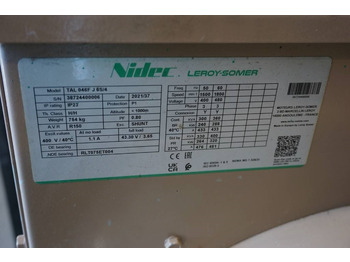 Set gjeneratori Nidec TAL046F Generator: foto 5