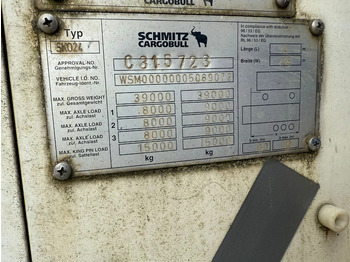 Gjysmë rimorkio frigorifer Schmitz Cargobull Schmitz Cargobull PRICES FROM €6950 TO €8950,- 40 X CARRIER 1850 MT D/E SAF AXELS: foto 3