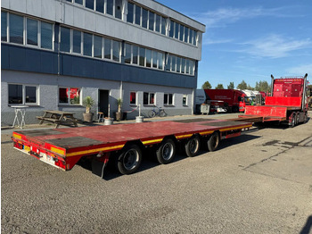 Gjysmë rimorkio me plan ngarkimi të ulët Zwalve 6,5 M EXTENDABLE, 2 AXLE STEERING: foto 2