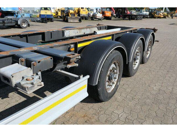 Gjysmë rimorkio me plan ngarkimi të ulët Fliegl SDS 380 SDS01, 20/30 & 40 Fuß Container, BPW: foto 5