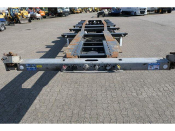 Gjysmë rimorkio me plan ngarkimi të ulët Fliegl SDS 380 SDS01, 20/30 & 40 Fuß Container, BPW: foto 2