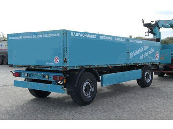 Rimorkio e hapur/ Platformë Krone AZP 18, Baustoff, BPW, 7.200mm lang, Scheibe: foto 4 Rimorkio e hapur/ Platformë Krone AZP 18, Baustoff, BPW, 7.200mm lang, Scheibe: foto 4