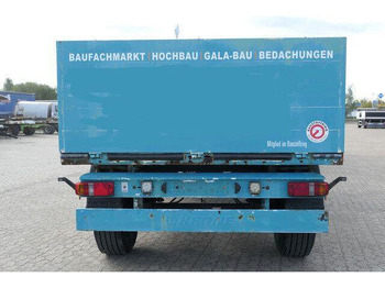 Rimorkio e hapur/ Platformë Krone AZP 18, Baustoff, BPW, 7.200mm lang, Scheibe: foto 3 Rimorkio e hapur/ Platformë Krone AZP 18, Baustoff, BPW, 7.200mm lang, Scheibe: foto 3