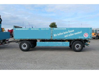 Rimorkio e hapur/ Platformë Krone AZP 18, Baustoff, BPW, 7.200mm lang, Scheibe: foto 2 Rimorkio e hapur/ Platformë Krone AZP 18, Baustoff, BPW, 7.200mm lang, Scheibe: foto 2