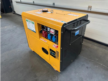 Set gjeneratori i ri Diesel Diesel Generator UK-9500 5.5 kW 230 en 400 Volt Silent Diesel generator New !: foto 2