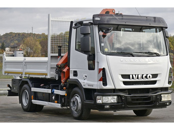 Kamion me vinç, Kamion vetëshkarkues Iveco EUROCARGO 100E19 +PK 7001 H + FUNK * TOPZUSTAND: foto 4
