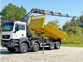 Kamion me vinç MAN TGS 32.510 * HIAB 288 EP - 5HIDUO/ FUNK * 8x8: foto 3