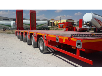 Gjysmë rimorkio me plan ngarkimi të ulët për transportimin e makinerive të rënda i ri LIDER 2024 YEAR NEW MODELS containeer flatbes semi TRAILER FOR SALE: foto 4