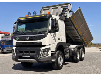 Kamion vetëshkarkues Volvo FM 460 6x4 Dautel Bordmatic 3-Way Tipper: foto 3