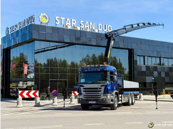 Kamion me vinç SCANIA P 410