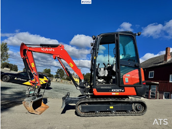 Miniekskavator KUBOTA KX027-4