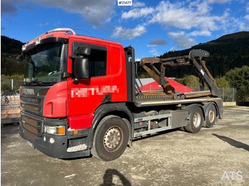 Transportjer kontejnerësh/ Kamion me karroceri të çmontueshme SCANIA P 360
