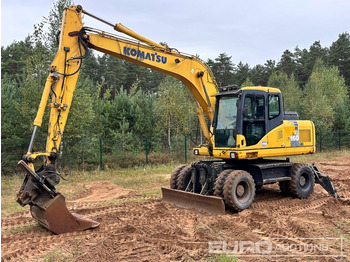 Ekskavator me goma KOMATSU PW160