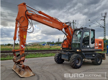 Ekskavator me goma HITACHI ZX140W-3