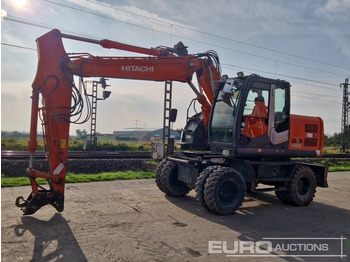 Ekskavator me goma HITACHI ZX140W-3