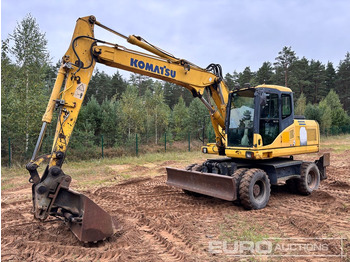 Ekskavator me goma KOMATSU PW160