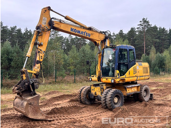 Ekskavator me goma KOMATSU PW160