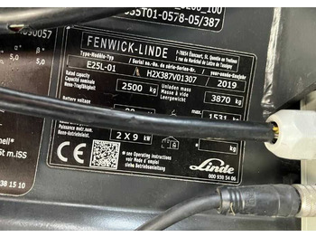 Lizingu i  Linde E25L-02 Linde E25L-02: foto 4