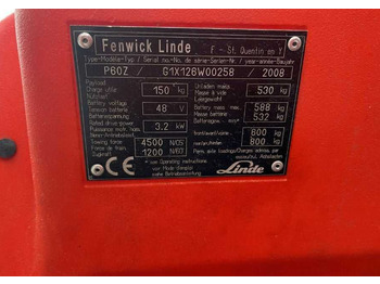 Traktor rimorkimi LINDE P60