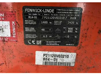 Pirun ritërheqës Linde R14-01: foto 4 Pirun ritërheqës Linde R14-01: foto 4