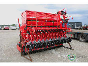 Mbjellëse e kombinuar në radhë Mounted seed drill combination with power harrow Ozdoken Pertum CS-300 – double disc, rubber roller: foto 3