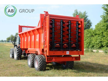 Shpërndarës plehu Roltrans Manure spreader 10t N250S/5 Helios: foto 4