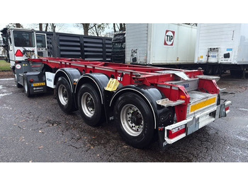 Transportjer kontejnerësh/ Gjysmë rimorkio me karroceri të çmontueshme VAN HOOL 20'