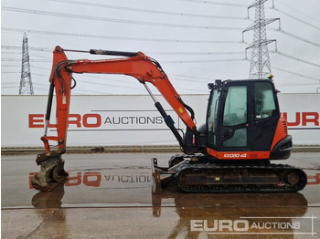 Miniekskavator 2017 Kubota KX080-4A: foto 2