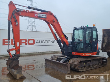 Miniekskavator KUBOTA KX080