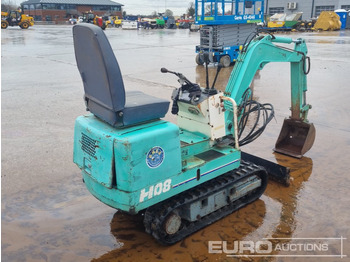 Miniekskavator Hanix H08: foto 5