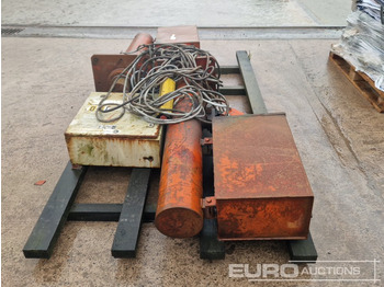 Pajisje ndërtimi Hydraulic Rams, Controls: foto 4