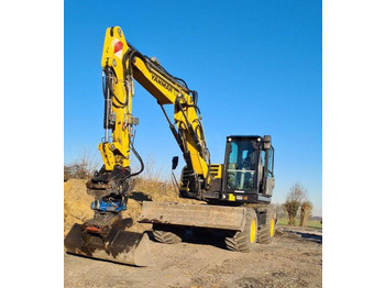 Ekskavator me goma Yanmar B 110 W: foto 3