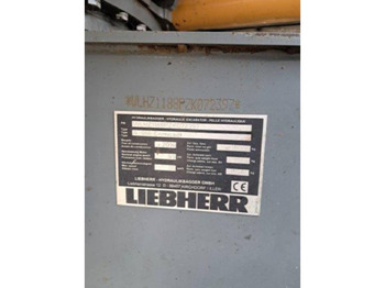 Ekskavator me goma LIEBHERR A914: foto 4