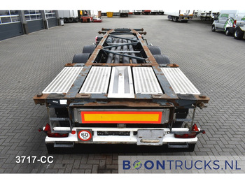 Transportjer kontejnerësh/ Gjysmë rimorkio me karroceri të çmontueshme Van Hool 3B0071  TANK CHASSIS | 20-30ft * ADR: FL, AT, OX * 3840 KG * LIFT AXLE: foto 5