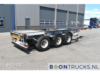 Transportjer kontejnerësh/ Gjysmë rimorkio me karroceri të çmontueshme VAN HOOL 20'/30'