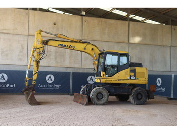 Ekskavator me goma KOMATSU PW140
