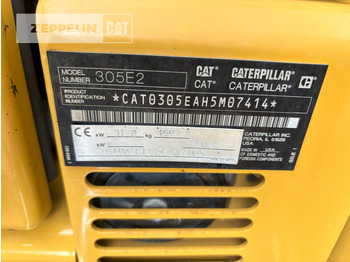 Miniekskavator Cat 305ECR: foto 5