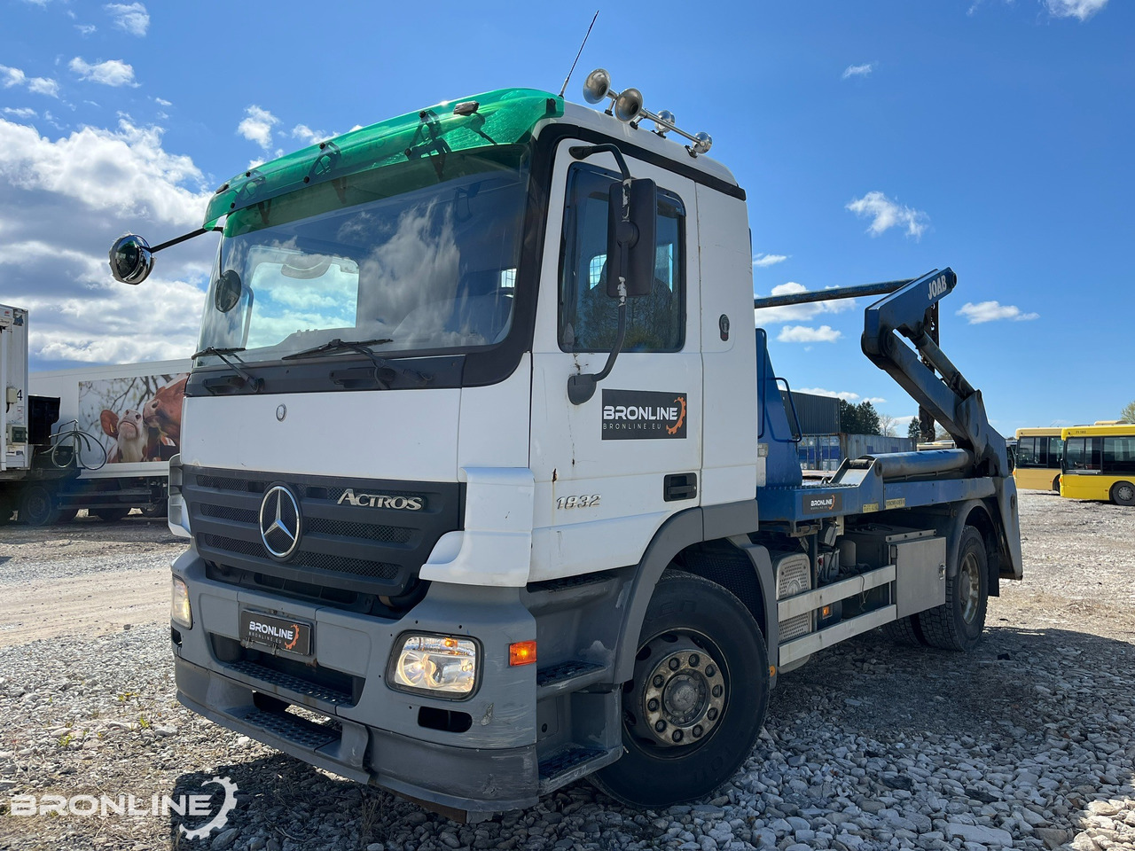 2004 Mercedes-Benz Actros 1832 Skip Loader Joab - Fadromë ngarkuese: foto 1 2004 Mercedes-Benz Actros 1832 Skip Loader Joab - Fadromë ngarkuese: foto 1