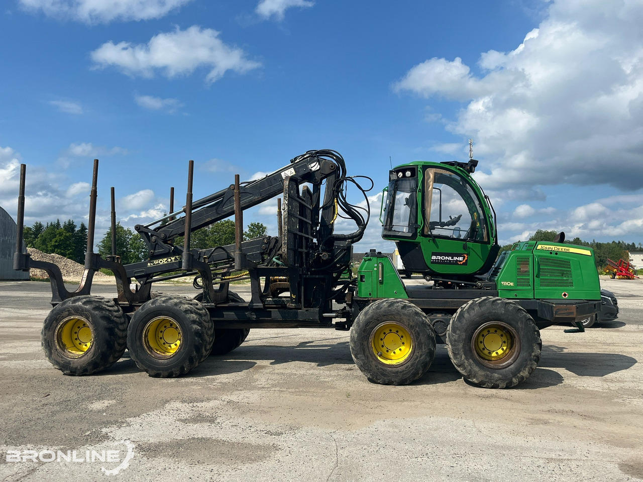 2010 John Deere 1110E Forwarder 8x8 - Transportues pyjor: foto 2 2010 John Deere 1110E Forwarder 8x8 - Transportues pyjor: foto 2
