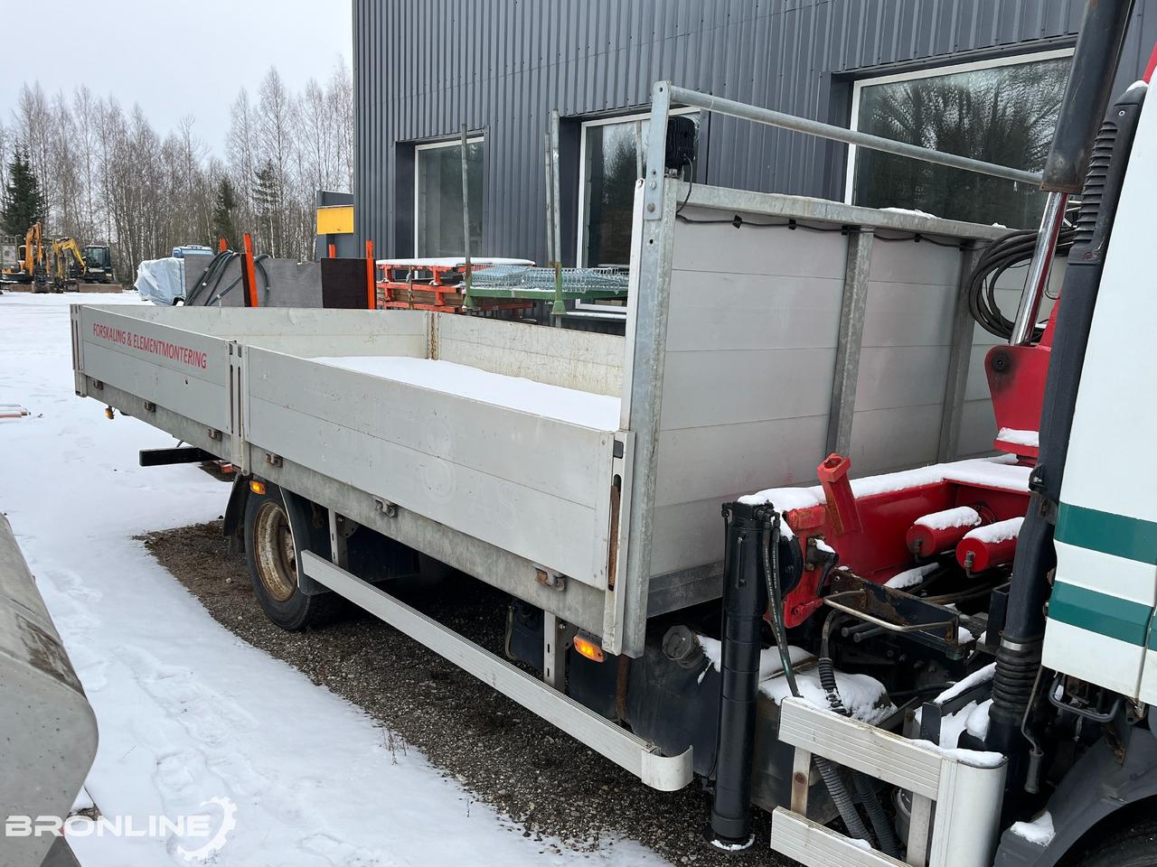 Kamion me karroceri të hapur 2011 Mitsubishi Fuso Canter + HMF 635K3: foto 18