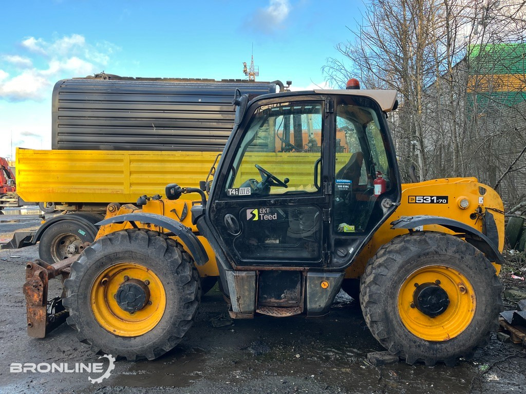 2014 JCB 531-70 Telescopic loader/REPAIR ITEM - Ekskavator teleskopik: foto 2 2014 JCB 531-70 Telescopic loader/REPAIR ITEM - Ekskavator teleskopik: foto 2