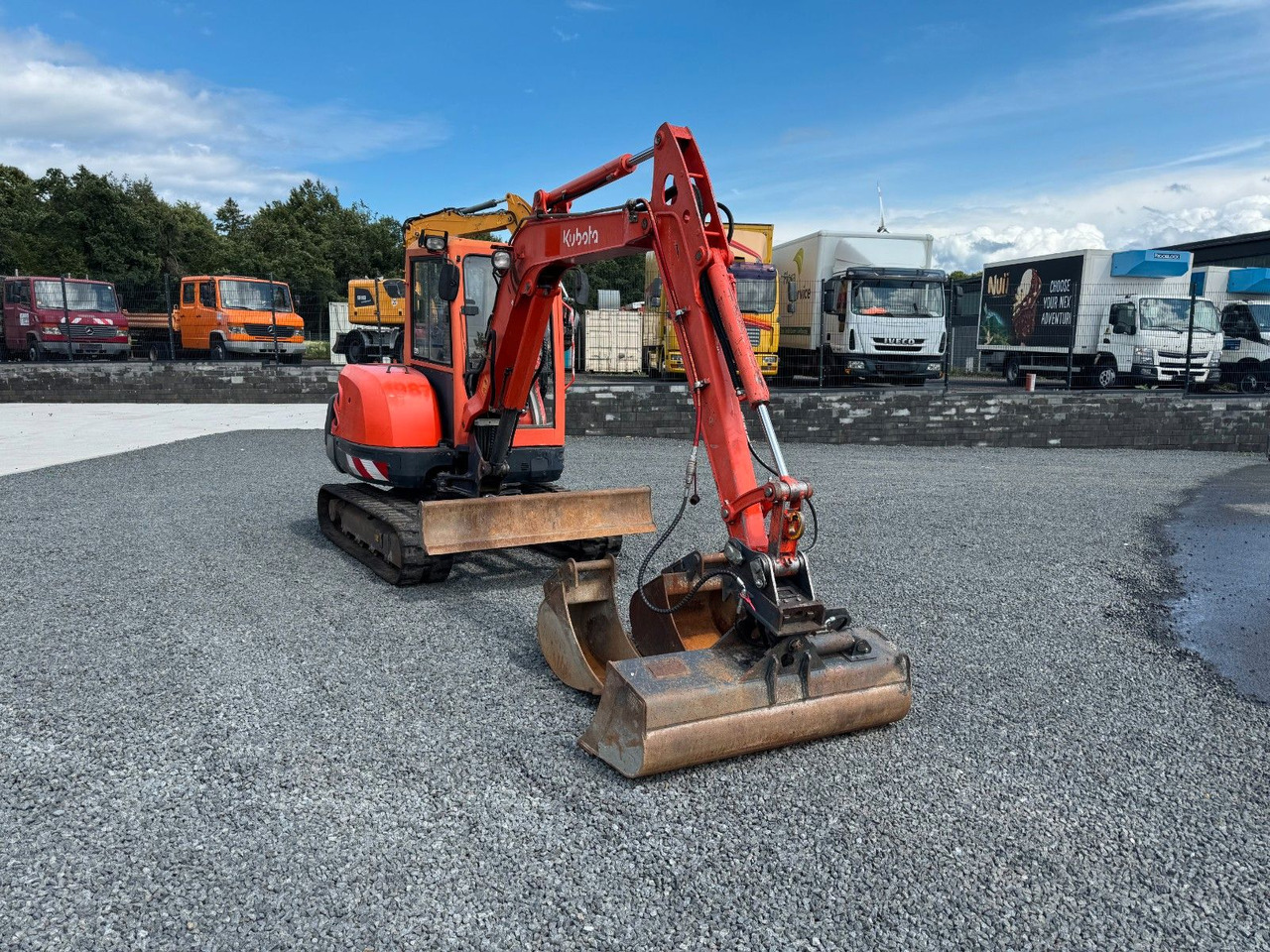 Kubota KX 121-3a KX121 Minibagger Monoausleger 3xLöffel - Miniekskavator: foto 3 Kubota KX 121-3a KX121 Minibagger Monoausleger 3xLöffel - Miniekskavator: foto 3