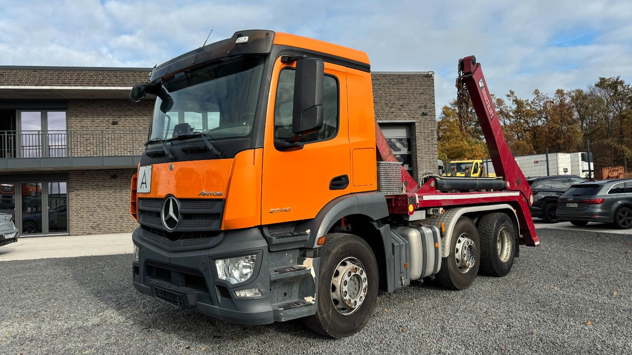 Mercedes-Benz Antos 2740 Absetzkipper Lift- und Lenkachse - Kamion vetëshkarkues: foto 2 Mercedes-Benz Antos 2740 Absetzkipper Lift- und Lenkachse - Kamion vetëshkarkues: foto 2