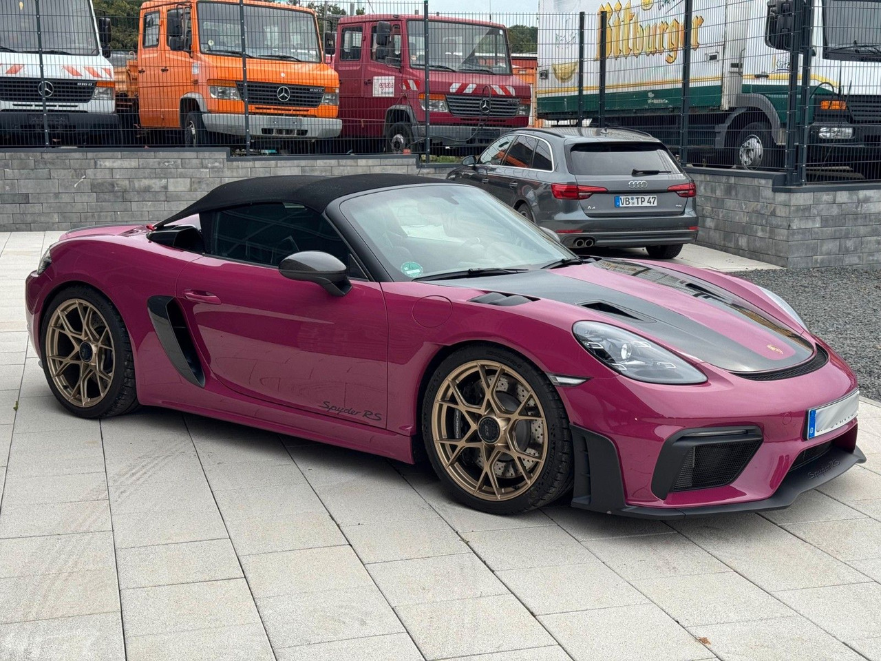 Porsche Boxster 718 Spyder RS WEISSACH LIFT - Kabriolet: foto 5 Porsche Boxster 718 Spyder RS WEISSACH LIFT - Kabriolet: foto 5