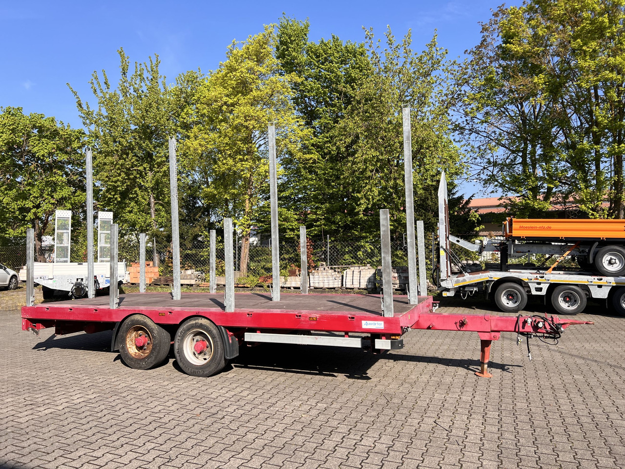 Auwaerter X-LTL110 Tandempritsche, ausziehbar - Rimorkio e hapur/ Platformë: foto 2 Auwaerter X-LTL110 Tandempritsche, ausziehbar - Rimorkio e hapur/ Platformë: foto 2