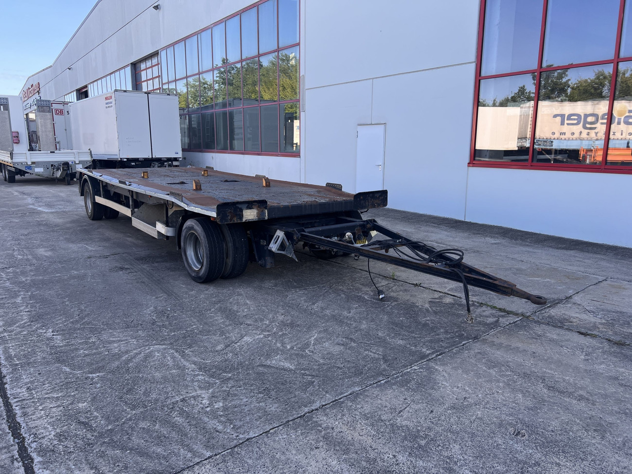 Dinkel DAC 18000 2 Achs Kombi- Anhänger für Abroll- oder Absetzmulden oder Tieflader - Transportjer kontejnerësh/ Rimorkio me karroceri të çmontueshme: foto 2 Dinkel DAC 18000 2 Achs Kombi- Anhänger für Abroll- oder Absetzmulden oder Tieflader - Transportjer kontejnerësh/ Rimorkio me karroceri të çmontueshme: foto 2