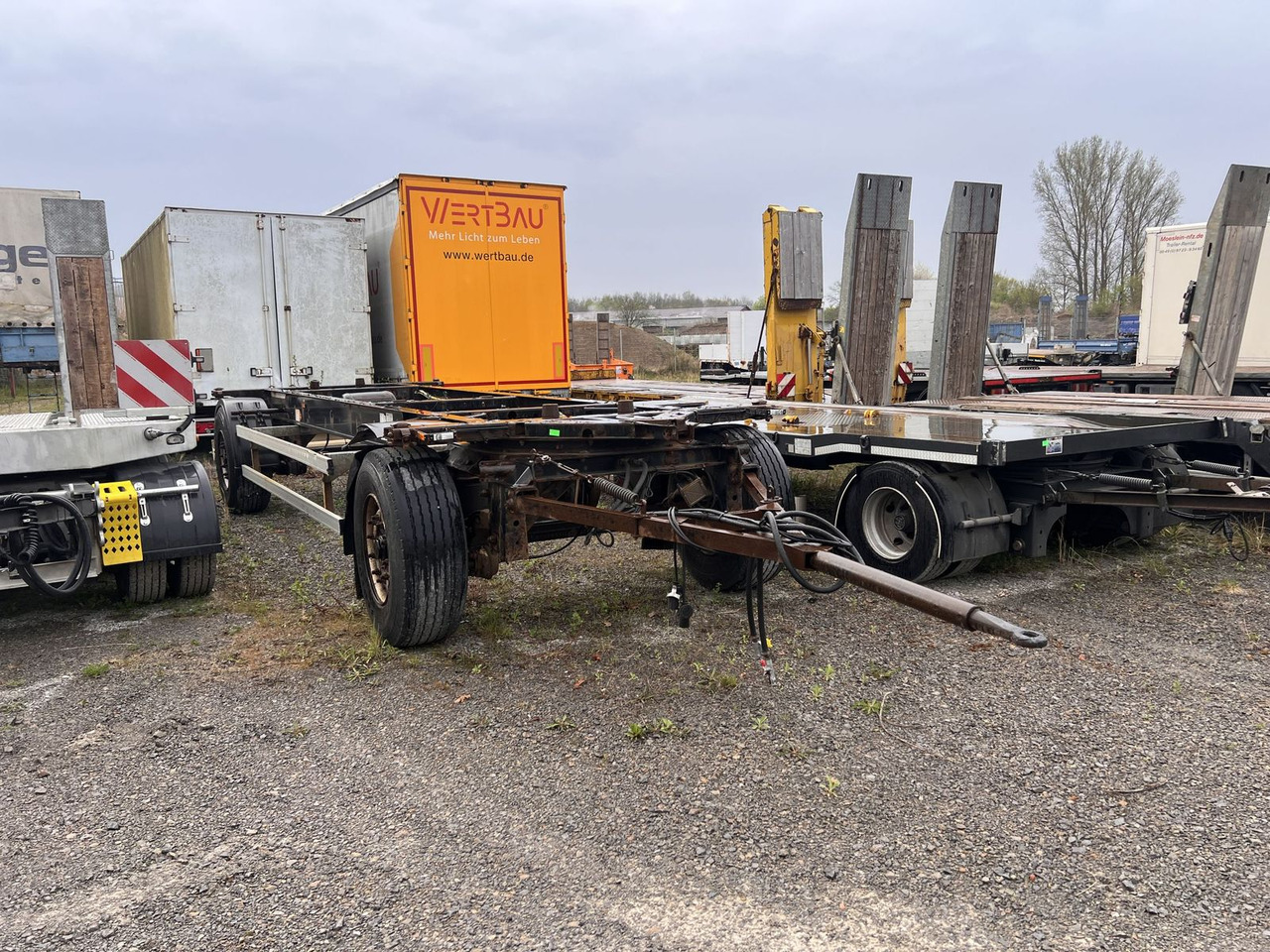 Krone 2 Achs Wechselanhänger BDF - Transportjer kontejnerësh/ Rimorkio me karroceri të çmontueshme: foto 2 Krone 2 Achs Wechselanhänger BDF - Transportjer kontejnerësh/ Rimorkio me karroceri të çmontueshme: foto 2