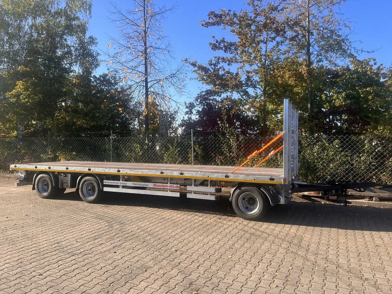 Möslein 3 Achs Jumbo- Plato- Anhänger 9 m, Mega - Rimorkio e hapur/ Platformë: foto 5 Möslein 3 Achs Jumbo- Plato- Anhänger 9 m, Mega - Rimorkio e hapur/ Platformë: foto 5