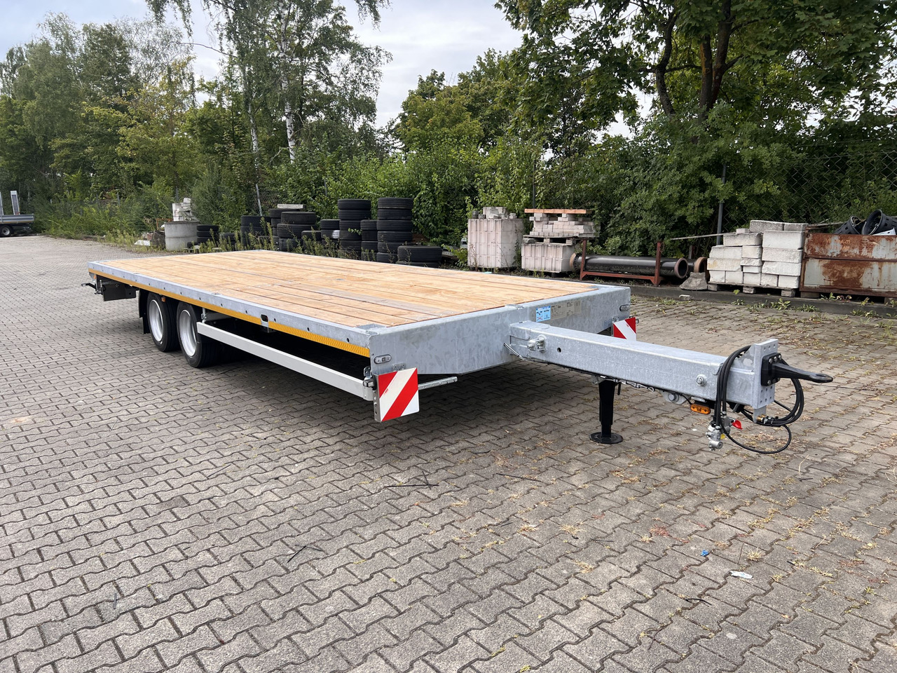 Möslein THT 14-G 7,20 ausziehbar 13,9 t Tandemanhänger- Tieflader, ausziehbar - Rimorkio e hapur/ Platformë: foto 2 Möslein THT 14-G 7,20 ausziehbar 13,9 t Tandemanhänger- Tieflader, ausziehbar - Rimorkio e hapur/ Platformë: foto 2